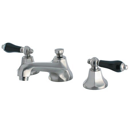 Kingston Brass KS4468PKL Duchess Widespread Bathroom Faucet W/ Brass Pop-Up, Nickel KS4468PKL